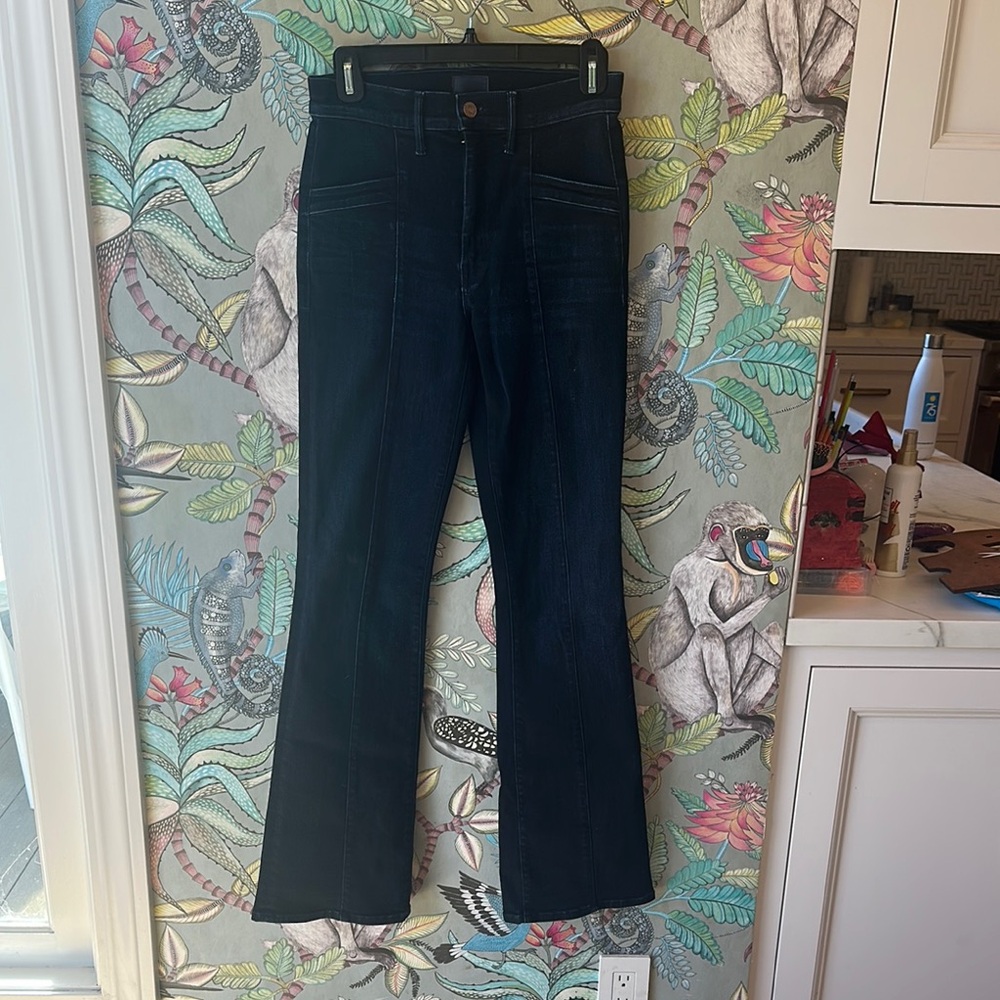 MOTHER Midnight Flare Jeans